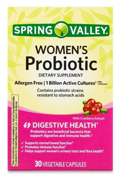 Spring Valley Women's Probiotic Dietary Supplement, 30 Count