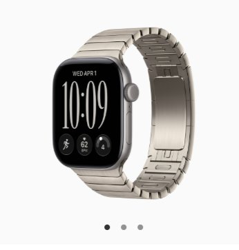 Apple Watch Serie 12 Aluminum GPS + Celular 42mm Link Bracelet