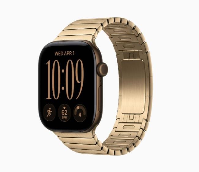 Apple Watch Serie 12 Aluminum GPS 46mm Link Bracelet