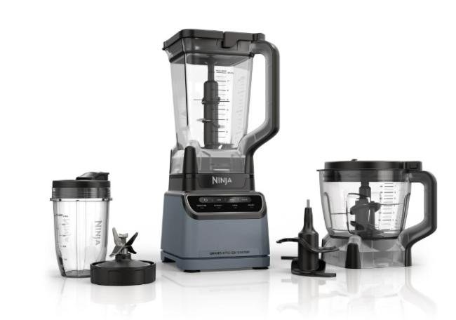 Ninja® Grand Kitchen System 1200, Blender, 4 Preset Auto-iQ® Programs, KS500