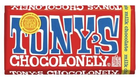 Tony's Chocolonely 32% Milk Chocolate Bar